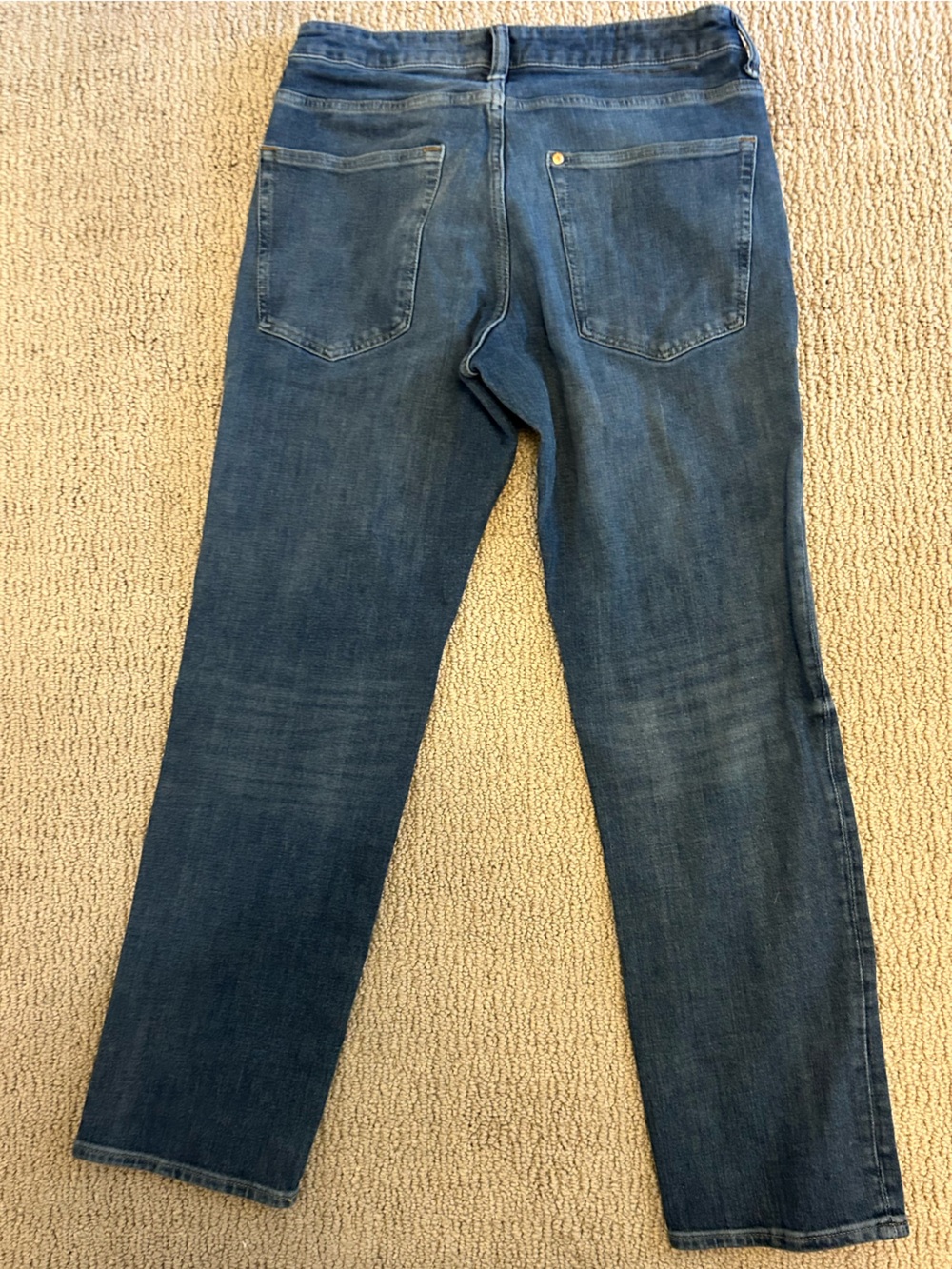 H&M Straight Regular Fit Jeans – Blue 32/32 - Picture 2 of 5